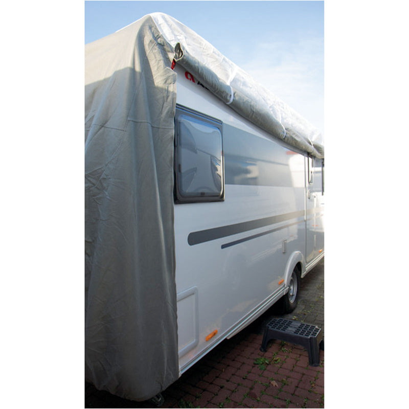Premium Wohnwagen Schutzhülle Breite 250 - div. Größen - Plane Schutzfolie Caravan