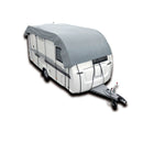 Wohnwagen Wohnmobil Schutzdach 230cm Breite 3-Lagen SFS Plane Caravan 705x300 – Carbest