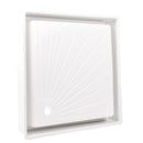 Wohnwagen Duschwanne (BxTXH) 60 x 60 x 10 cm + Ablaufgarnitur – Wamovo