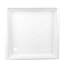 Wohnwagen, Wohnmobil Duschwanne (BxTXH) 68 x 68 x 10 cm, weiß