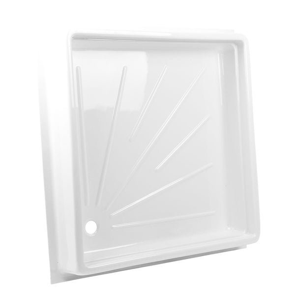 Wohnwagen, Wohnmobil Duschwanne (BxTXH) 68 x 68 x 10 cm, weiß