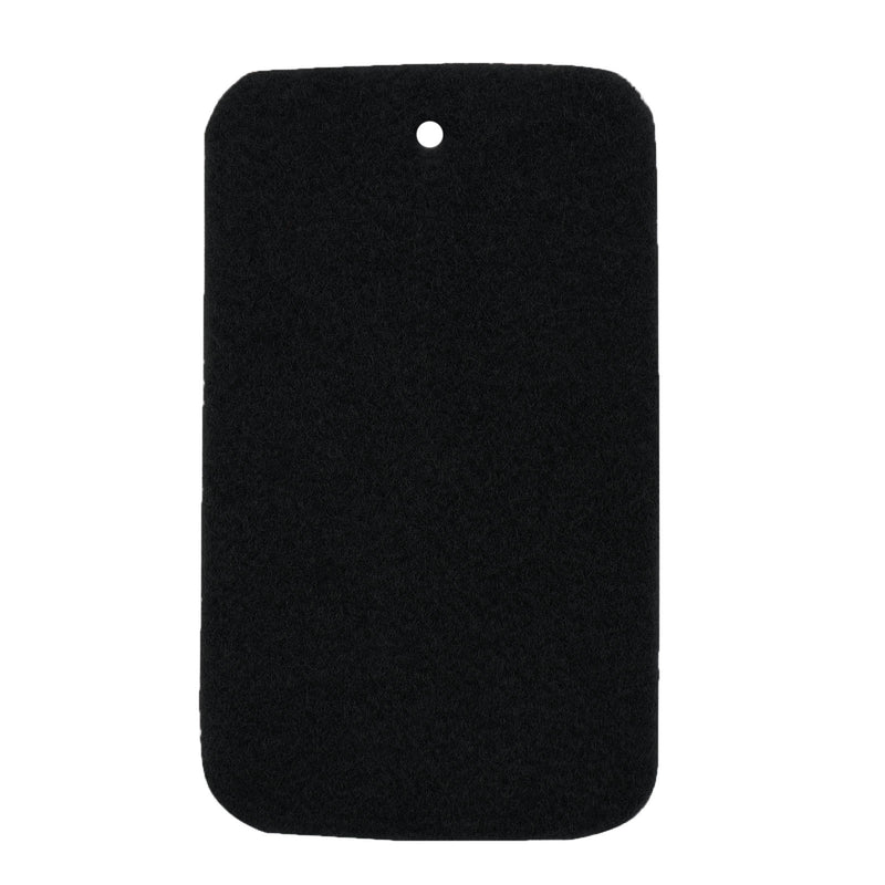 X-Trem Stretch-Carpet-Filz Schwarz (2x3m)