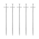 Zeltheringe für harte Böden 10er Set, silber, 23 cm, Stahl