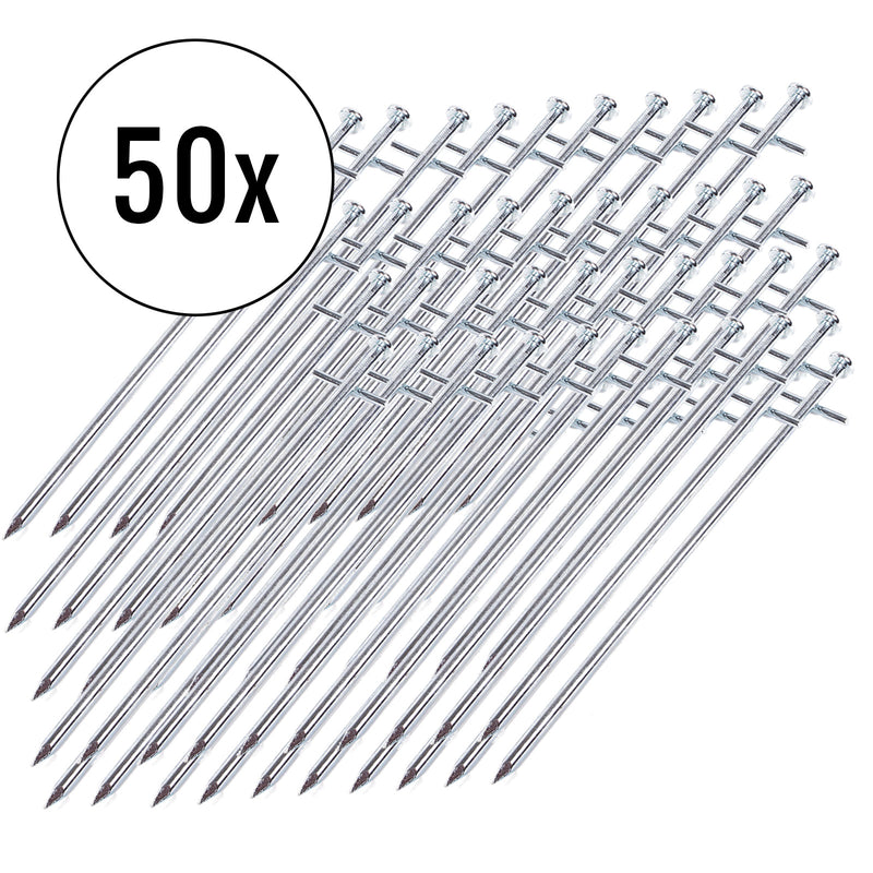 welche zeltheringe für welchen boden Zeltheringe 50er Set für harte Böden, 23 cm, Stahl