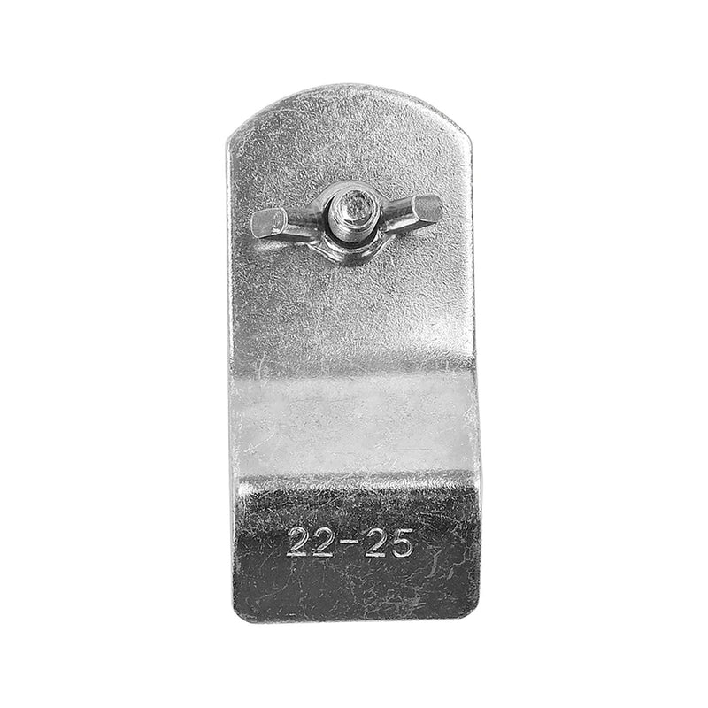 2 x Zeltrohrschelle 22-25 mm für Zeltstangen Markisengestänge Camping Rohrklemme