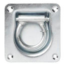 4x APT  Zurrmulde mit Feder 100mm x 95mm Zugkraft 800Kg verzinkt 60mm Ringöse