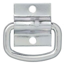 4er Set Zurrmulde 2-teilig 42 x 36mm Bruchlast 1065kg verzinkt 56 x 37mm Ringöse