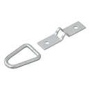8x Zurrmulde 2-teilig 72 x 16 mm Bruchlast 450 kg verzinkt 47 x 34 mm Ringöse – APT