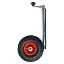 Zwillingsstützrad 300Kg 48mm PU-Rad Doppel Stützrad inkl. Stahl Klemmschelle – APT